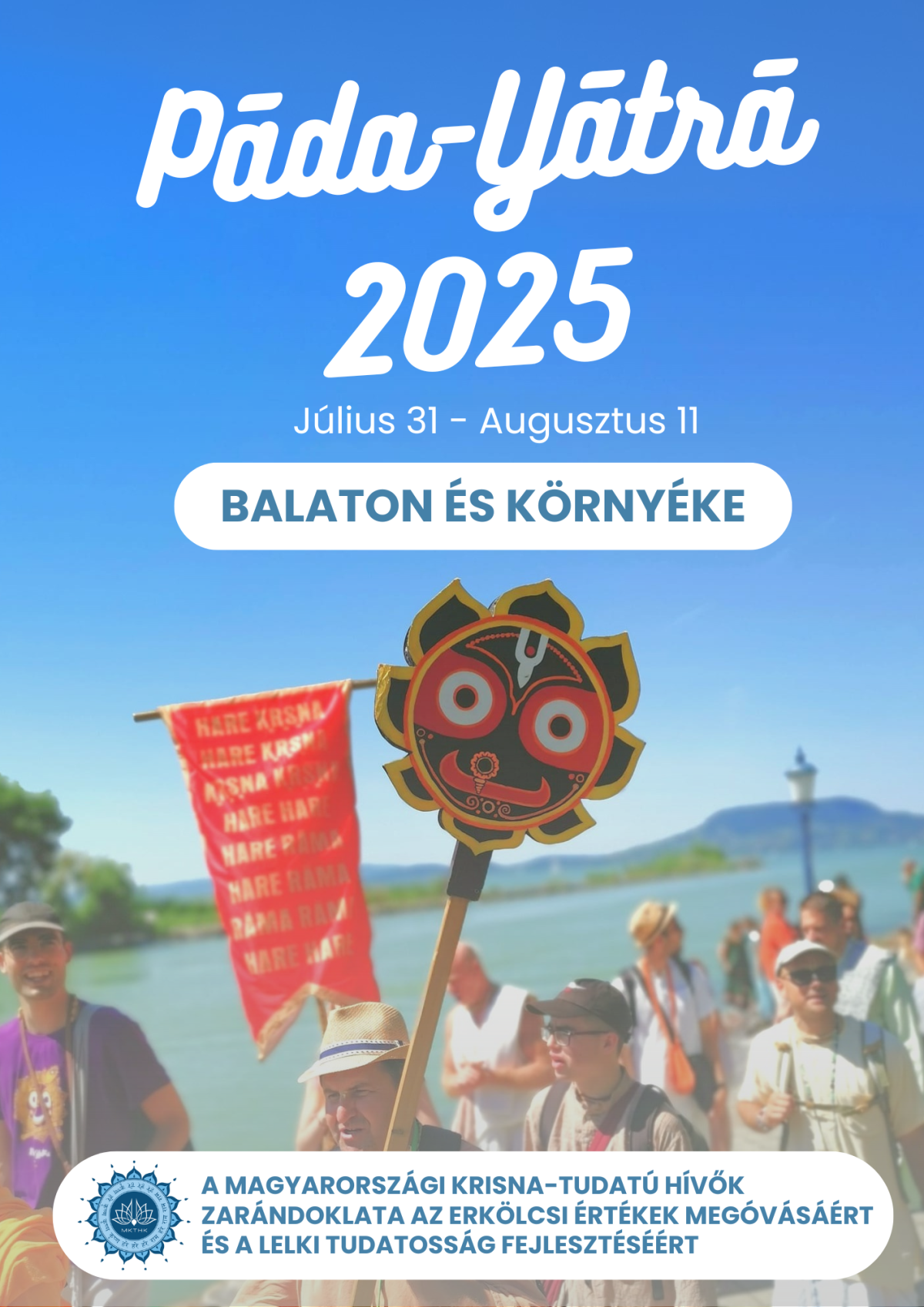 Brown Blue Illustrative Summer Sale A3 Portrait Pāda-Yātrā 2025